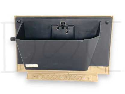 08-10 Ford F250 F350 Super Duty Camel Tan Glove Box Storage Compartment