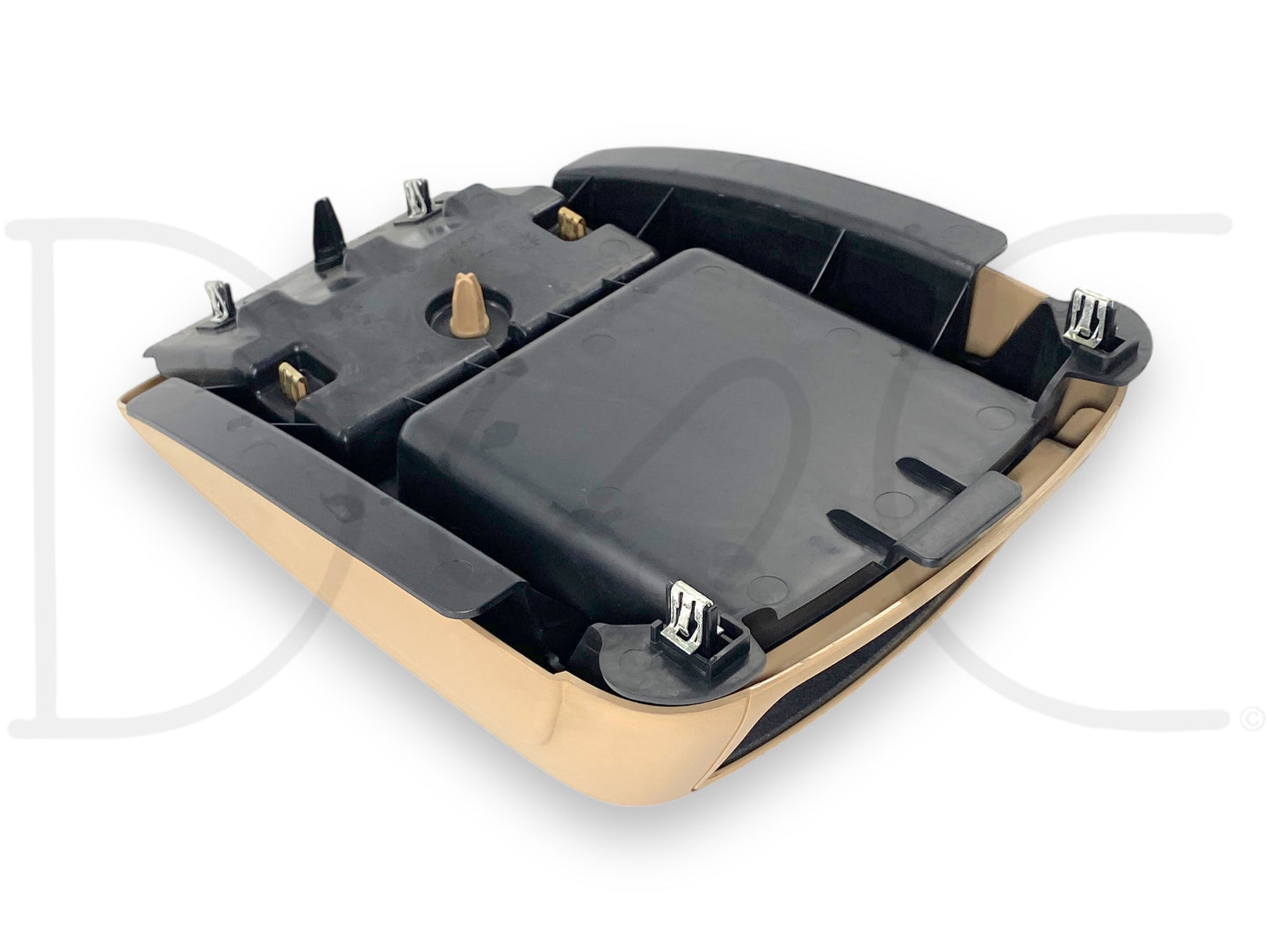 05-10 Ford F250 F350 Overhead Console Assembly Camel Tan 5C34-25519A58-A