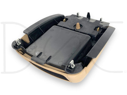 05-10 Ford F250 F350 Overhead Console Assembly Camel Tan 5C34-25519A58-A