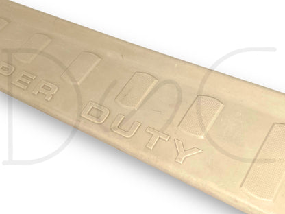 08-10 Ford F250 F350 RH Right Passenger Front Rocker Sill Trim Panel Camel Tan