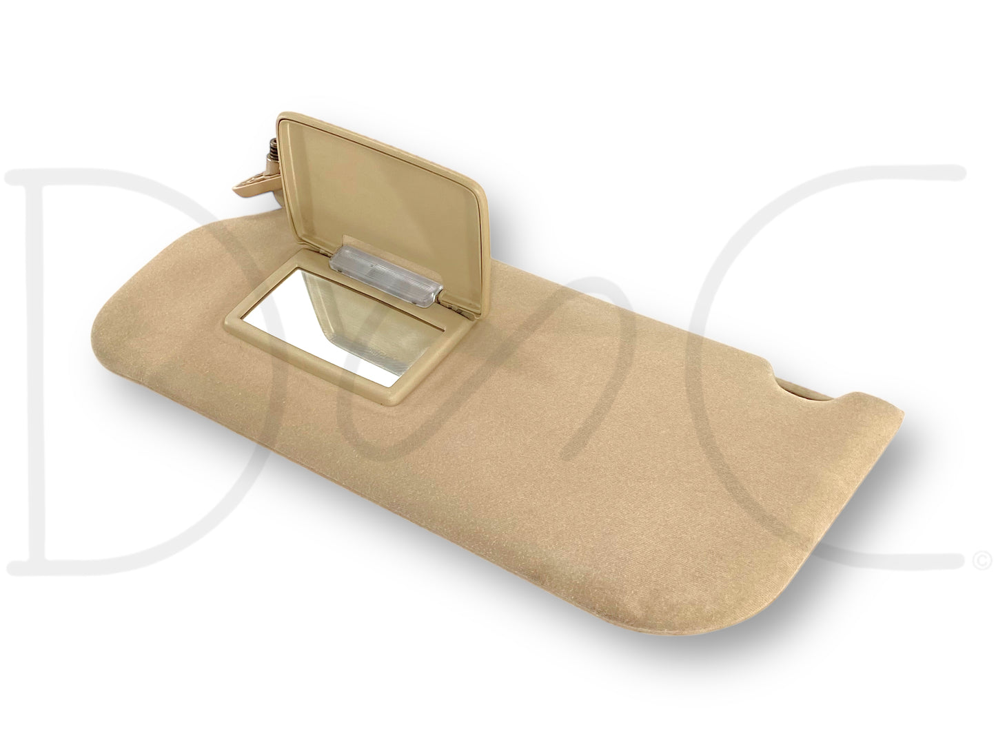 08-10 Ford F250 F350 LH Left Driver Sun Visor Tan W/ Mirror & Homelink Buttons