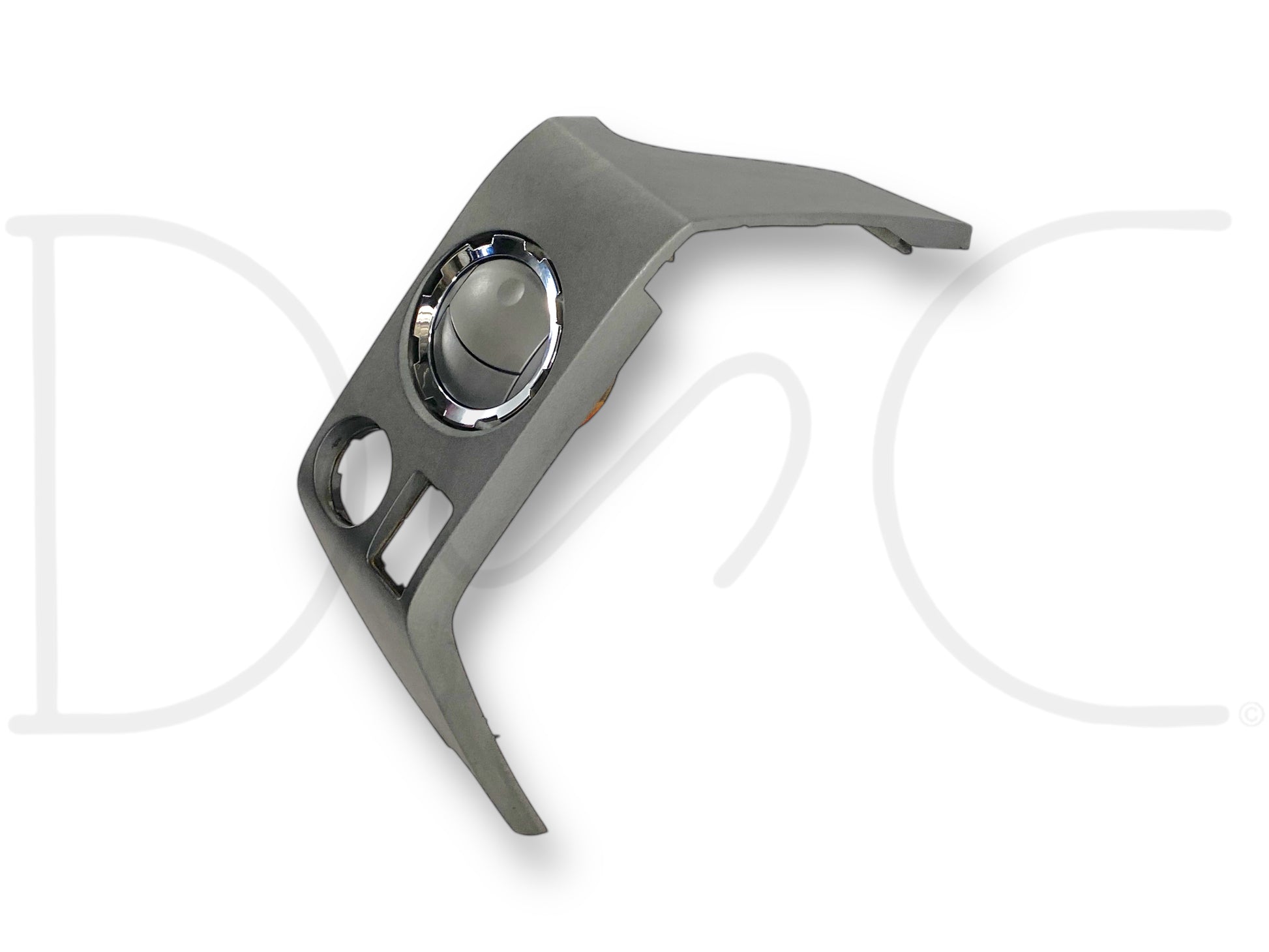 08-10 Ford F250 F350 Super Duty LH Left Driver Dash Bezel Trim Panel Air Vent OE, used condition with light wear and scratches, compatible with 2008-2010 Ford F-250, F-350, F-450, and F-550 Super Duty trucks, offering genuine OE fitment and quality.