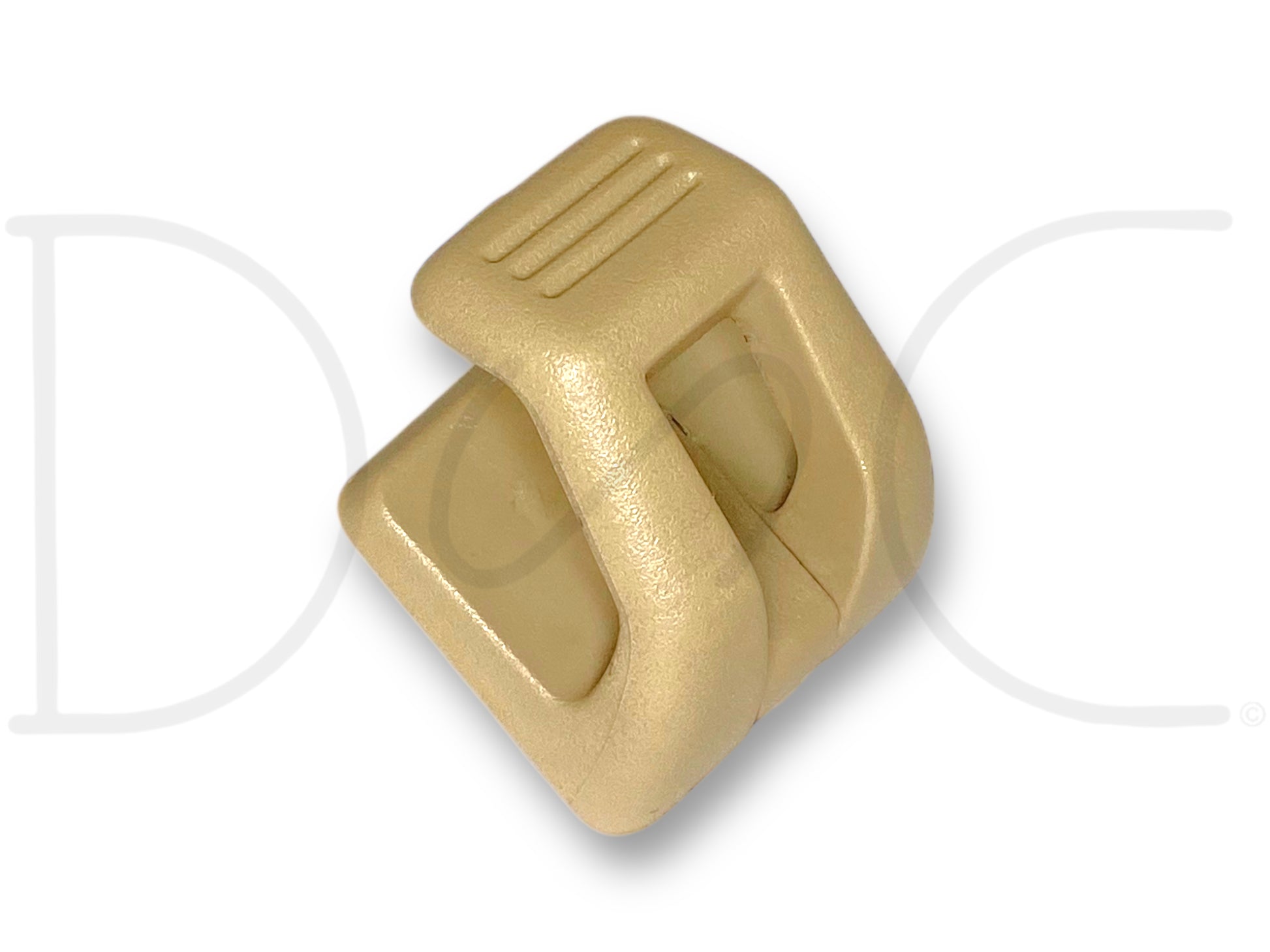 08-10 Ford F250 F350 Ceiling Coat Hook Luggage Cargo Hanger Tan OEM, used in good condition with light wear, compatible with 2008-2010 Ford Super Duty models including F-250, F-350, F-450, F-550, offering durable tan finish for interior truck use.