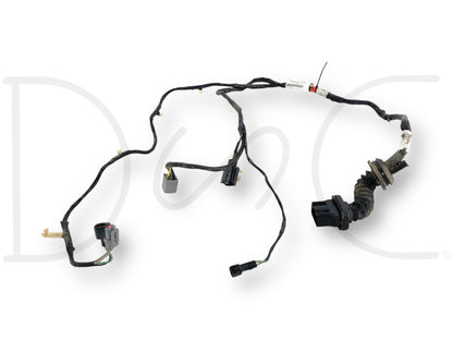08-10 Ford F250 F350 LH Left Rear Door Wiring Harness 8C3T-14633-P2609 CD, used wiring harness with light wear, compatible with 2008-2010 Ford F-250, F-350, F-450, and F-550 trucks, designed for reliable electrical connections in truck doors, OE quality.