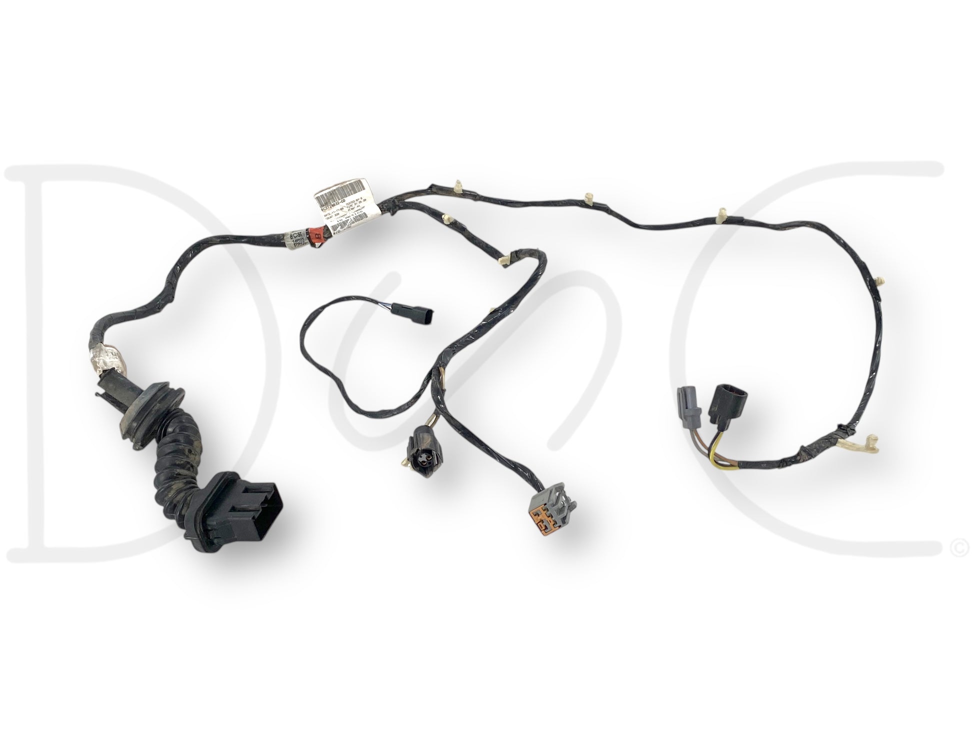 08-10 Ford F250 F350 RH Right Rear Door Wiring Harness 8C3T-14632-P2609 CD, used wiring harness with light wear, compatible with 2008-2010 Ford F-250, F-350, F-450, F-550 Super Duty trucks, OEM quality for reliable electrical connections.
