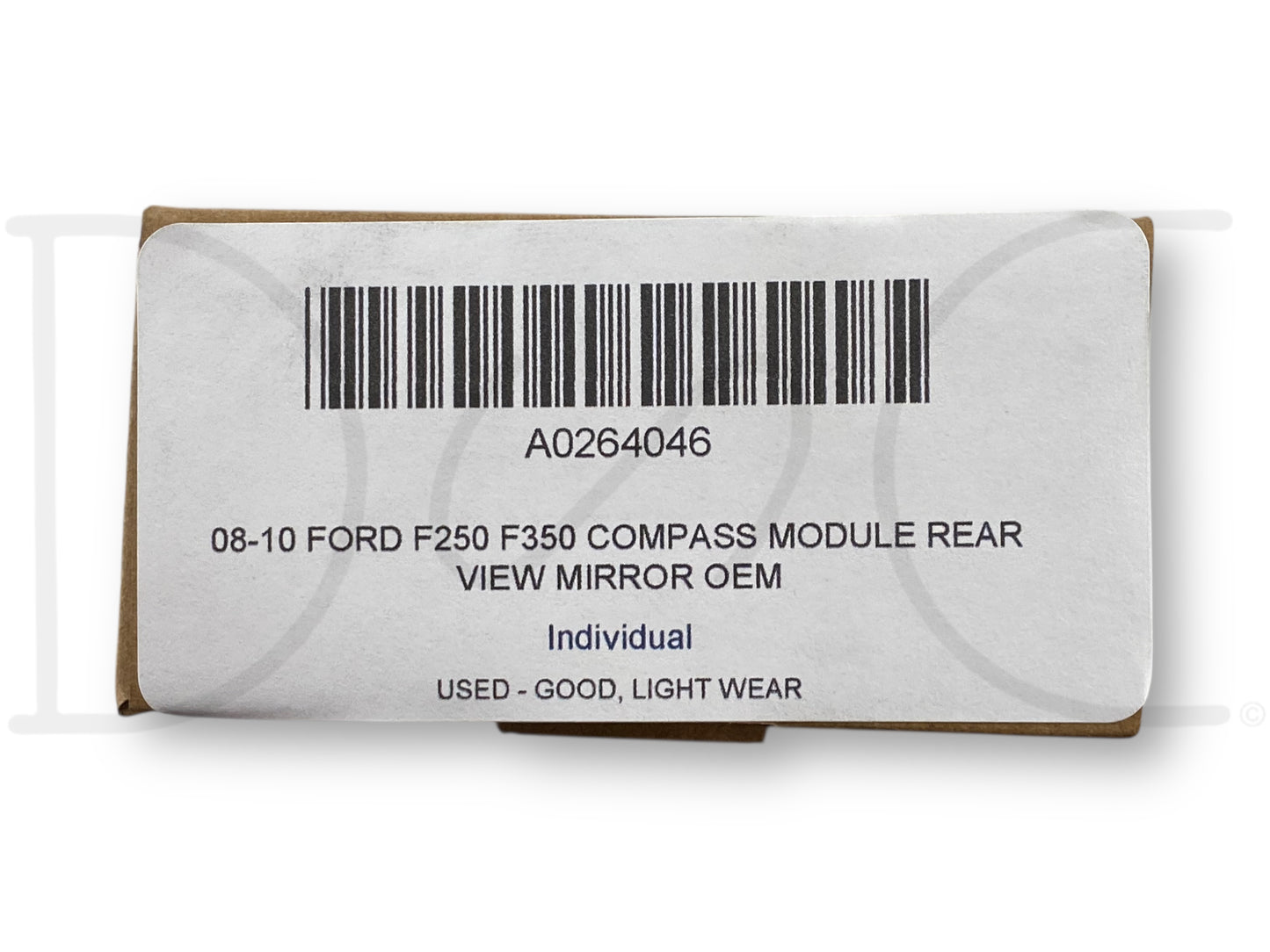 08-10 Ford F250 F350 Compass Module Rear View Mirror OEM