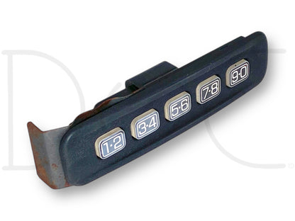 08-10 Ford F250 F350 Door Lock Keyless Entry Code Button Key Pad OEM, used good condition with light wear, compatible with 2008-2010 Ford Super Duty trucks including F-250 King Ranch 6.4L Powerstroke diesel models, genuine OE part for reliable door lock functionality.