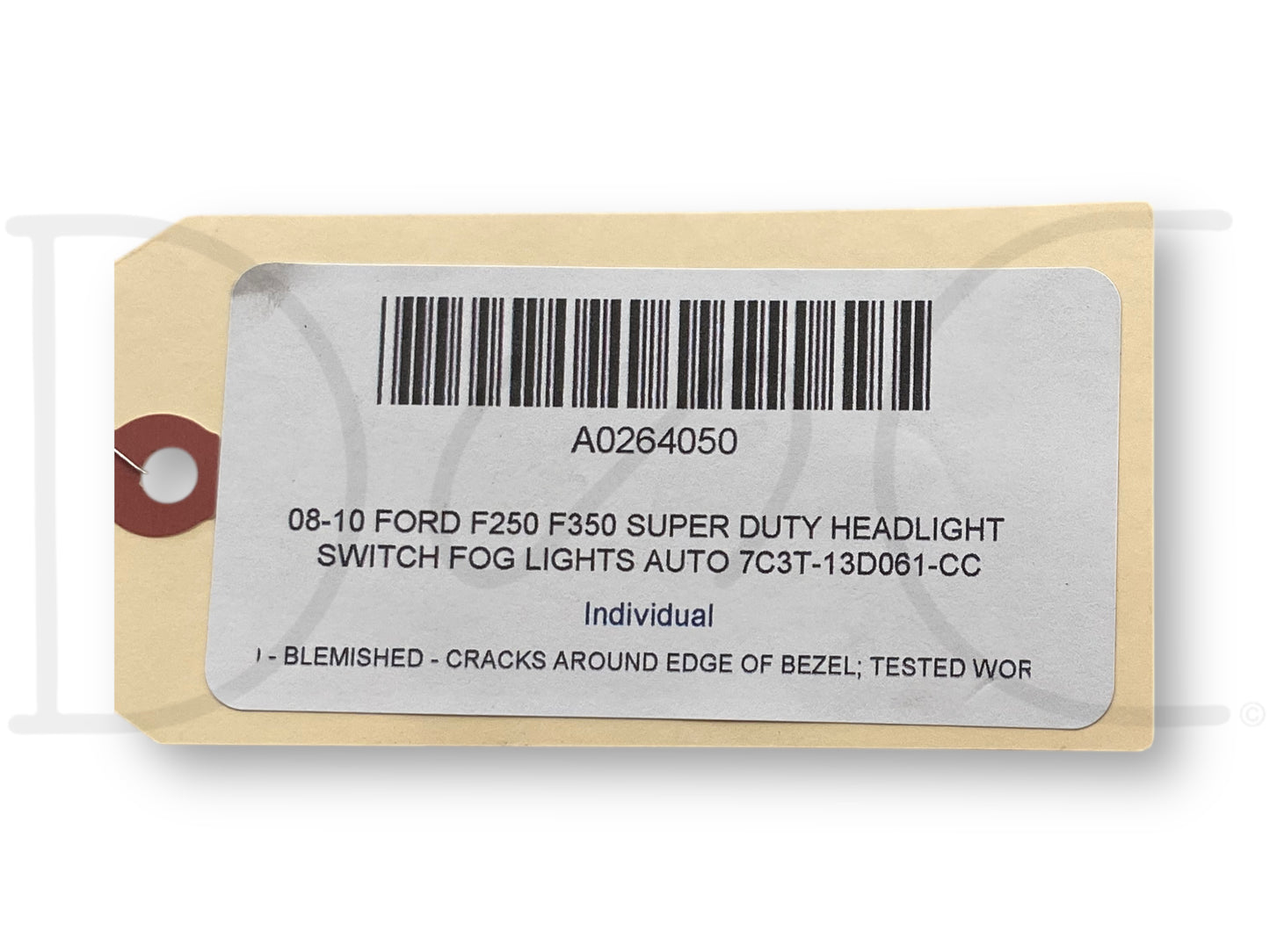 08-10 Ford F250 F350 Super Duty Headlight Switch Fog Lights Auto 7C3T-13D061-Cc