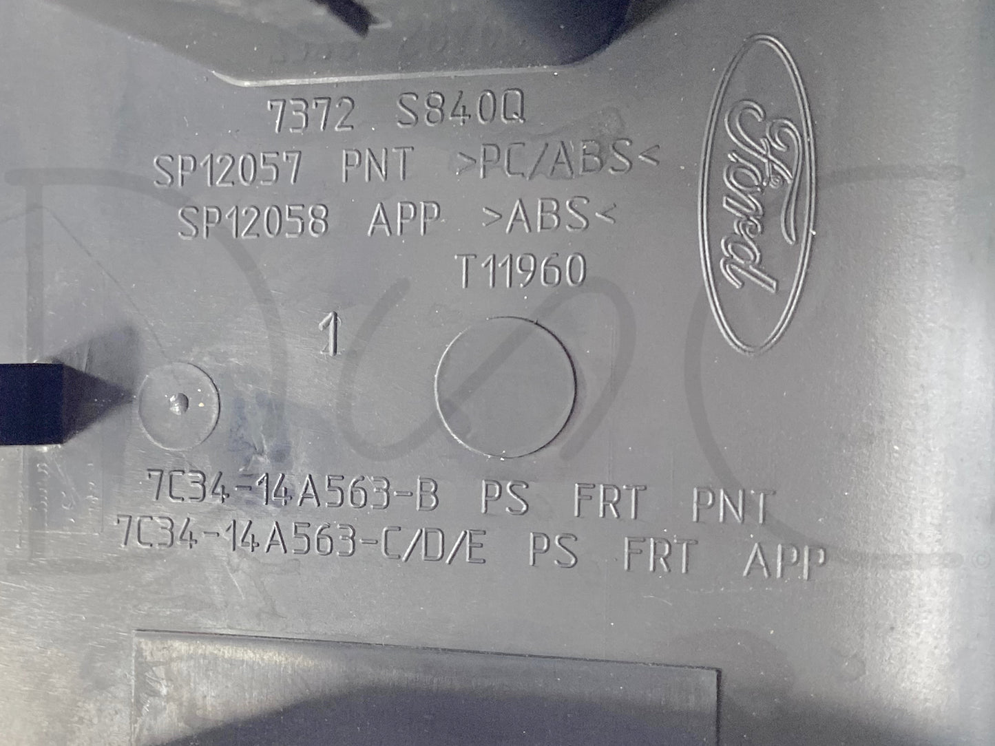 08-10 Ford F250 F350 RH Right Passenger Front Power Window Lock Switch Panel OE