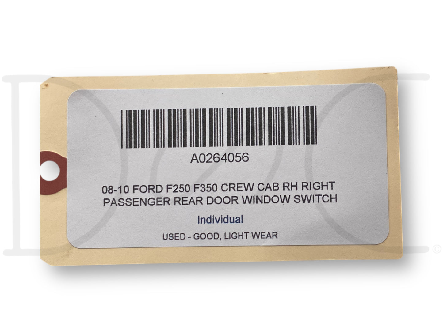 08-10 Ford F250 F350 Crew Cab RH Right Passenger Rear Door Window Switch