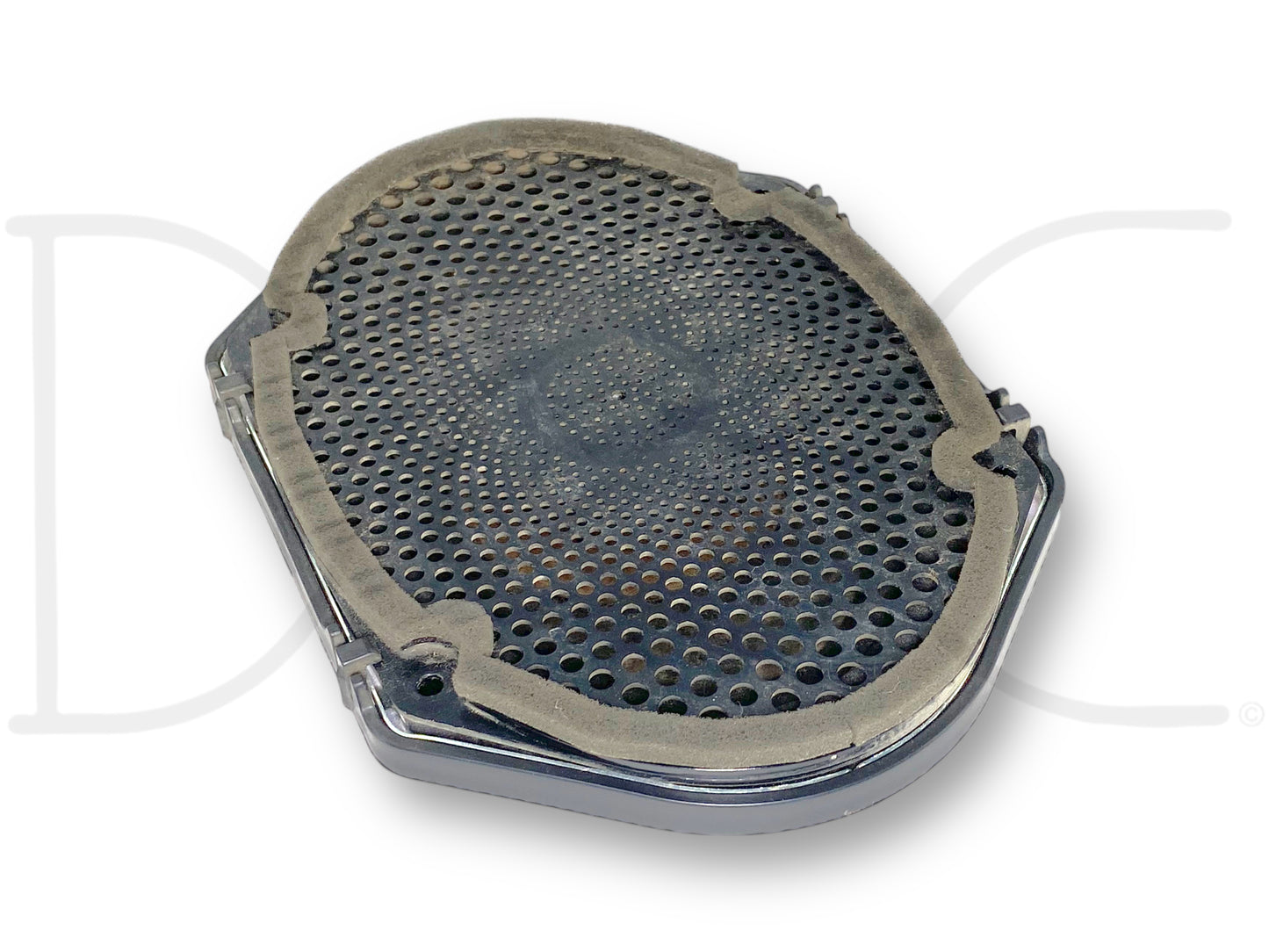 08-16 Ford F250 F350 Super Duty Door Speaker OE 7H6T-18808-Fa 7C3T-19B135-Bc used good condition door speaker removed from 2008 Ford F-250 King Ranch 6.4L Powerstroke diesel truck, featuring OE quality and compatibility for Ford Super Duty models 2008-2016.