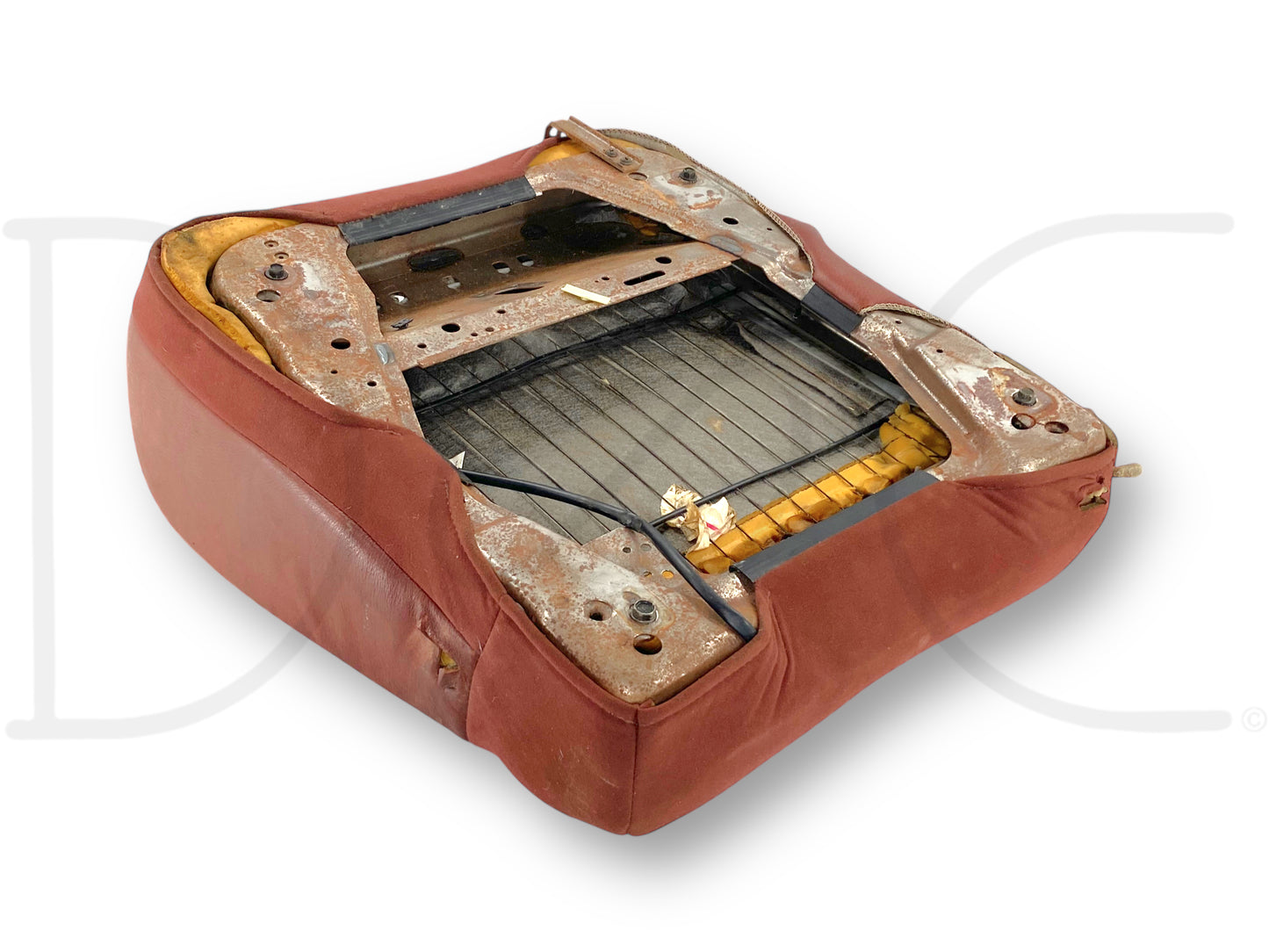 08-10 Ford F250 F350 King Ranch Leather LH Left Driver Seat Bottom Cushion Heat
