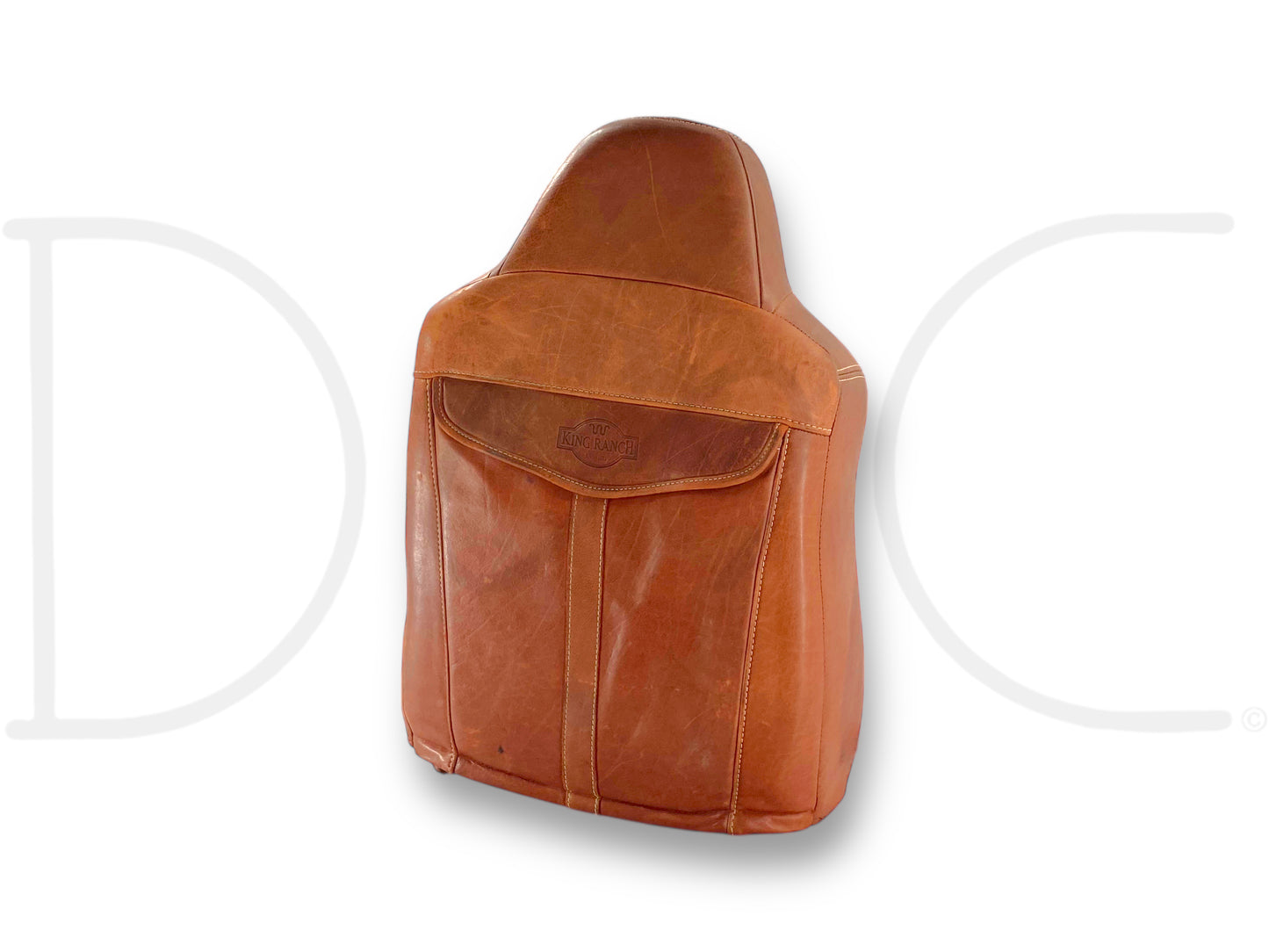 08-10 Ford F250 F350 King Ranch RH Right Passenger Seat Back Upper Cushion