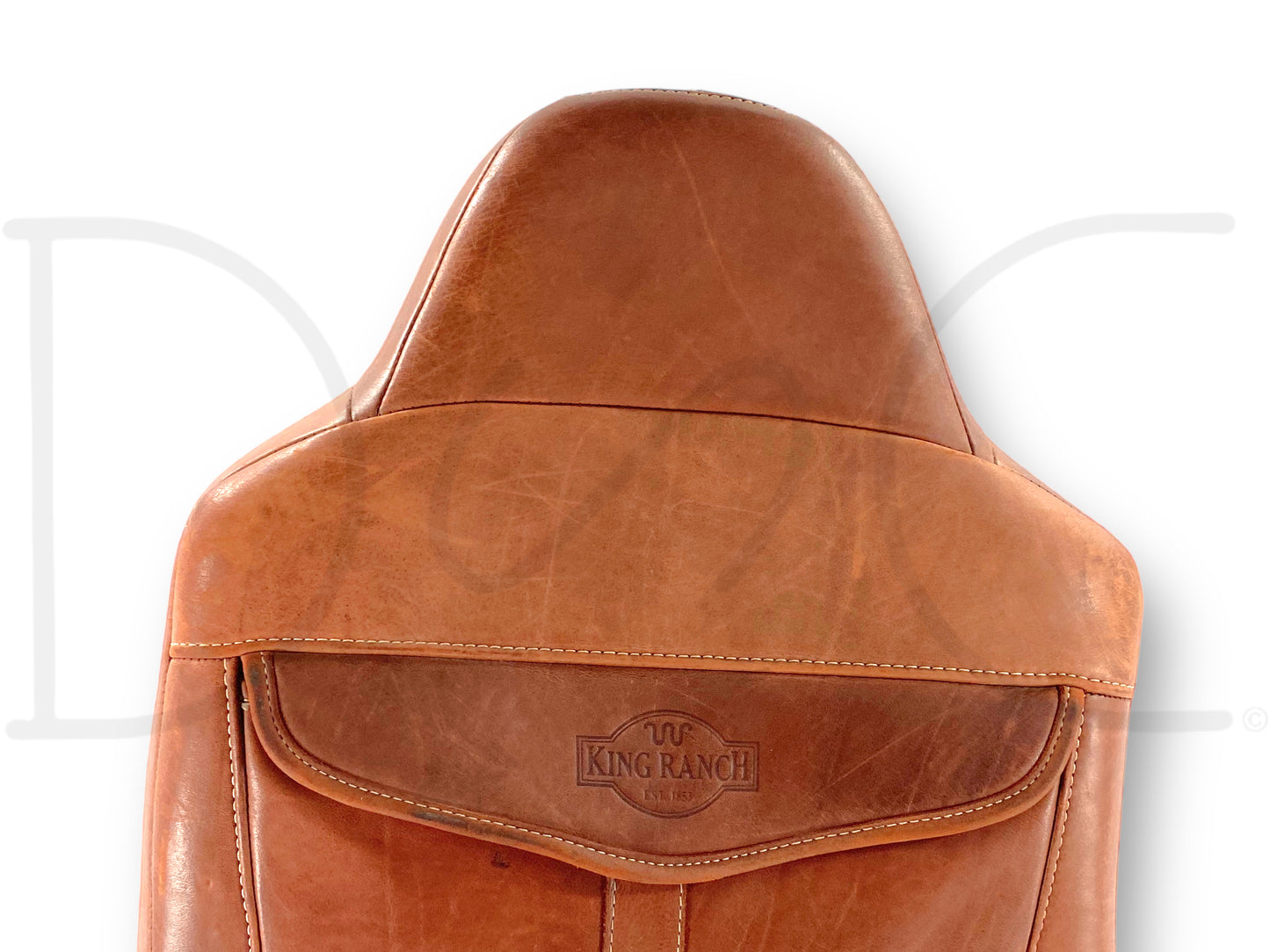 08-10 Ford F250 F350 King Ranch RH Right Passenger Seat Back Upper Cushion