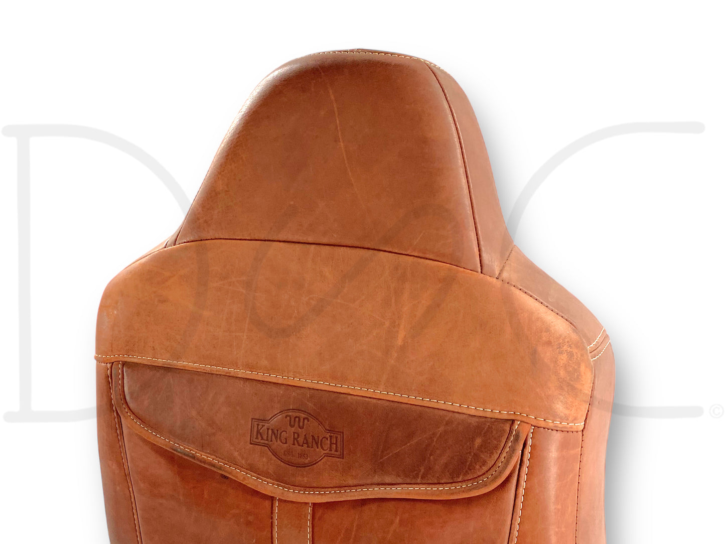08-10 Ford F250 F350 King Ranch RH Right Passenger Seat Back Upper Cushion