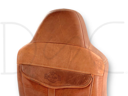 08-10 Ford F250 F350 King Ranch RH Right Passenger Seat Back Upper Cushion