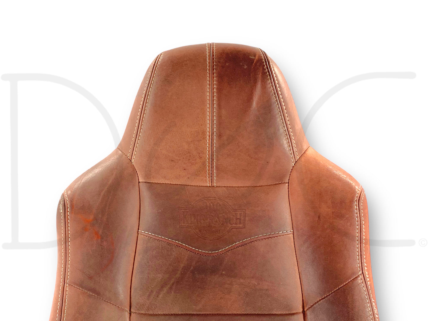 08-10 Ford F250 F350 King Ranch RH Right Passenger Seat Back Upper Cushion