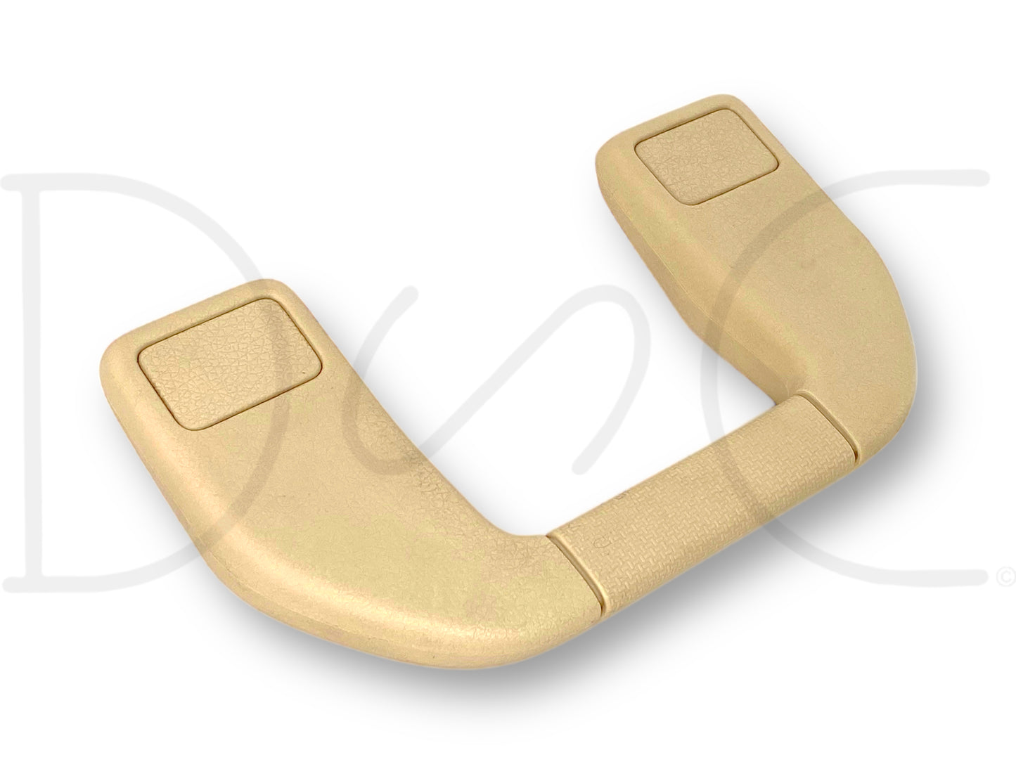 08-10 Ford F250 F350 Rear Grab Handle Overhead Ceiling Assist Camel Tan OE, used with light wear, designed for 2008-2010 Ford F-250, F-350, F-450, F-550 trucks, camel tan color, original equipment quality for reliable fitment in Super Duty trucks.