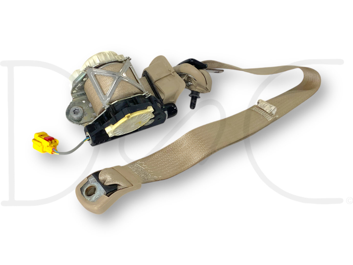 08-10 Ford F250 F350 LH Left Driver Front Seat Belt Seatbelt Camel Tan OE