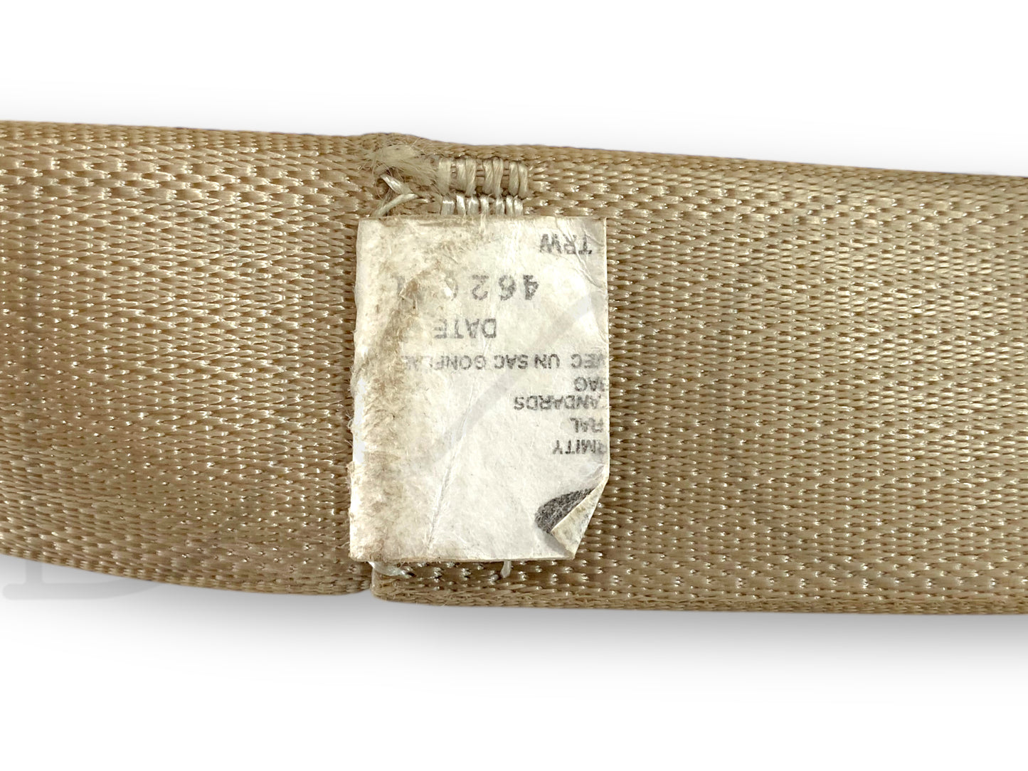 08-10 Ford F250 F350 RH Right Passenger Front Seat Belt Seatbelt Camel Tan OE