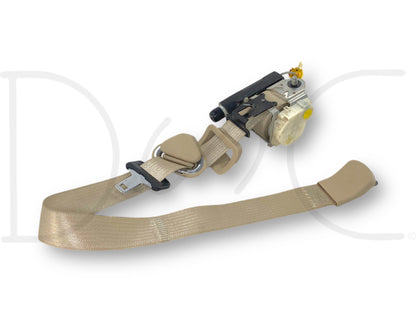 08-10 Ford F250 F350 RH Right Passenger Front Seat Belt Seatbelt Camel Tan OE
