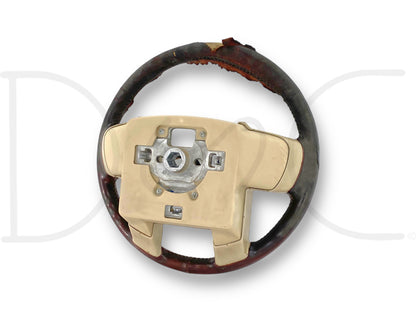 08-10 Ford F250 F350 King Ranch Steering Wheel W/ Cruise Audio Temp Fan *Blem*