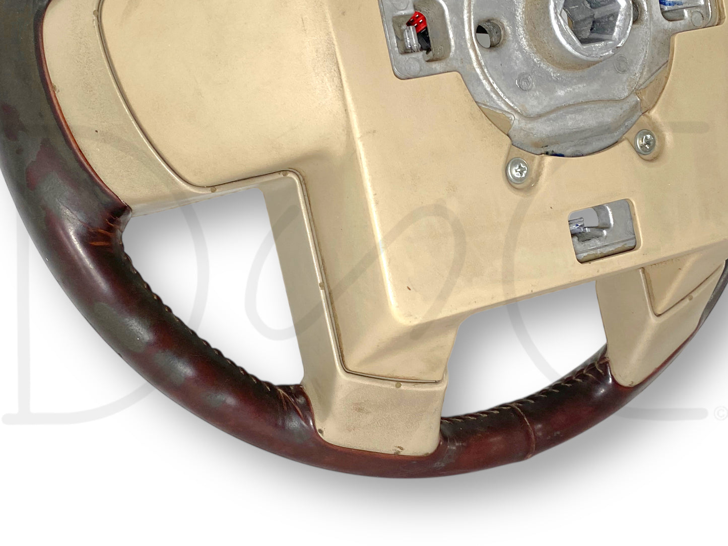 08-10 Ford F250 F350 King Ranch Steering Wheel W/ Cruise Audio Temp Fan *Blem*