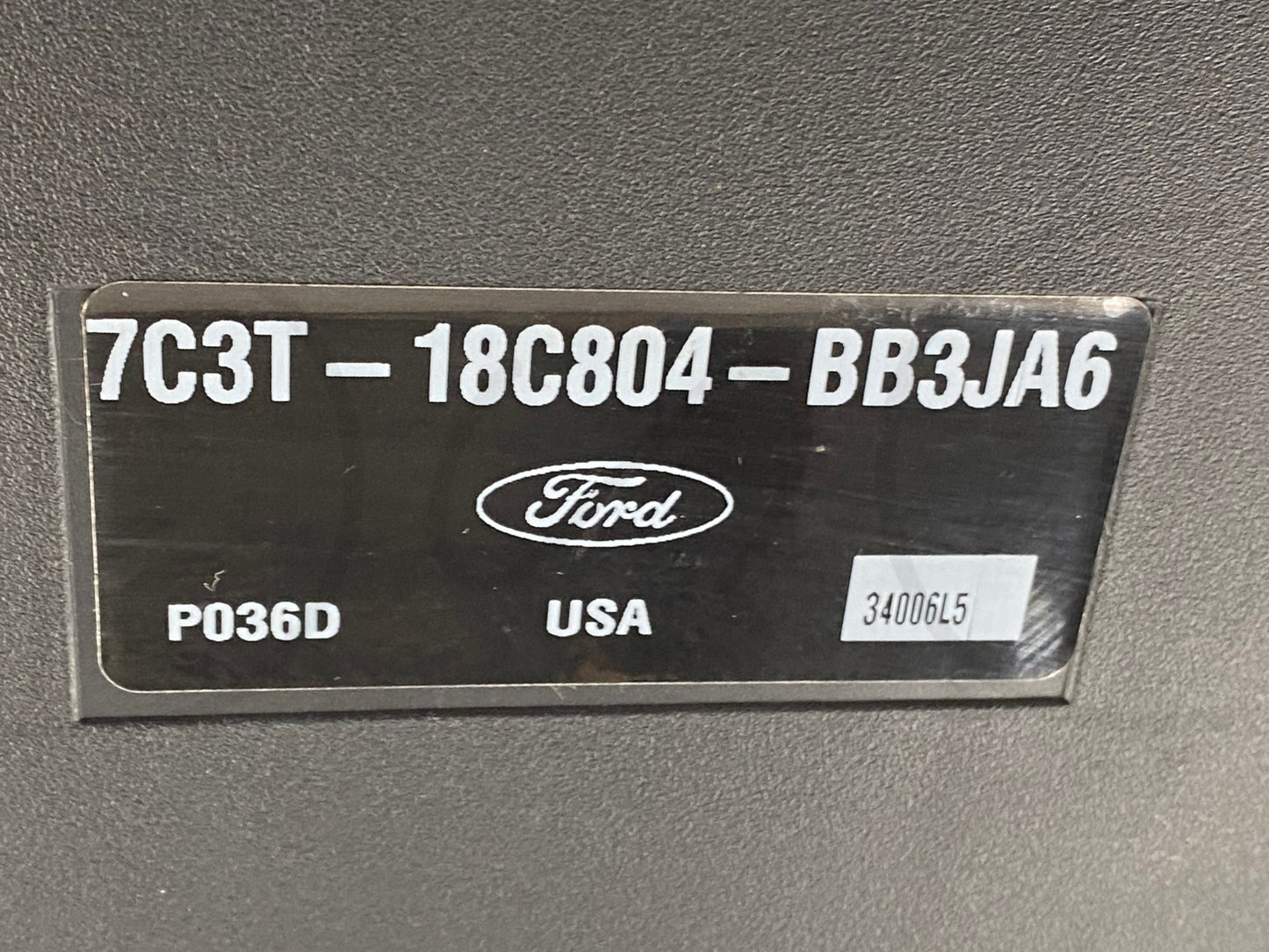 08-10 Ford F250 F350 Stereo Subwoofer W/ Amplifier OEM 7C3T-18C804-Bb3Ja6