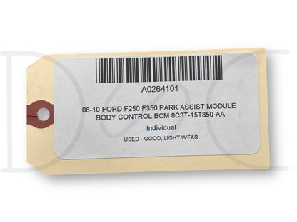 08-10 Ford F250 F350 Park Assist Module Body Control BCM 8C3T-15T850-Aa