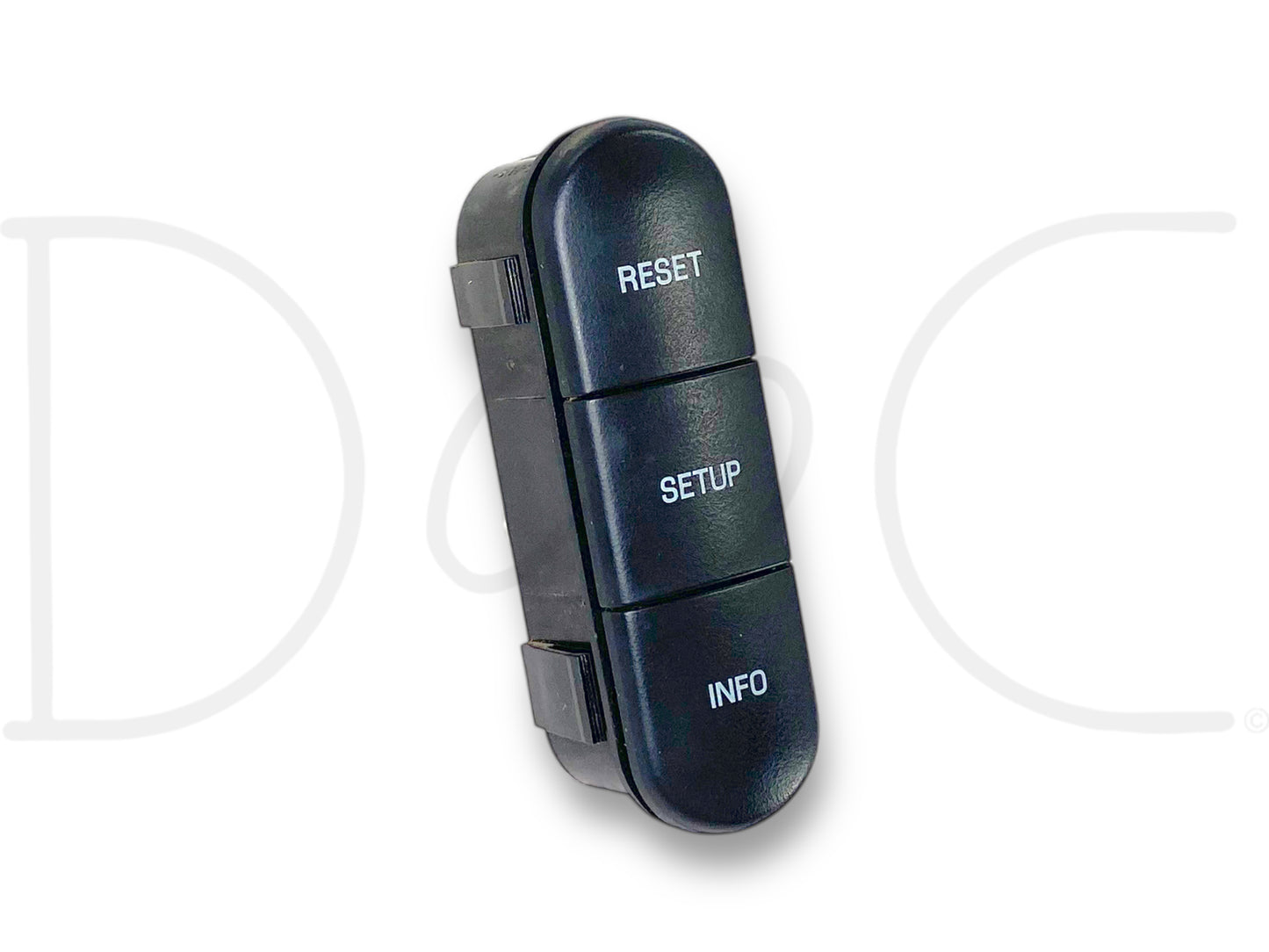 08-10 Ford F250 F350 Dash Cluster Info Setup Reset Button Switch Buttons OE, used with light wear, designed for 2008-2010 Ford F-250, F-350, F-450, and F-550 Super Duty trucks, provides reliable factory functionality for dashboard control and information setup.