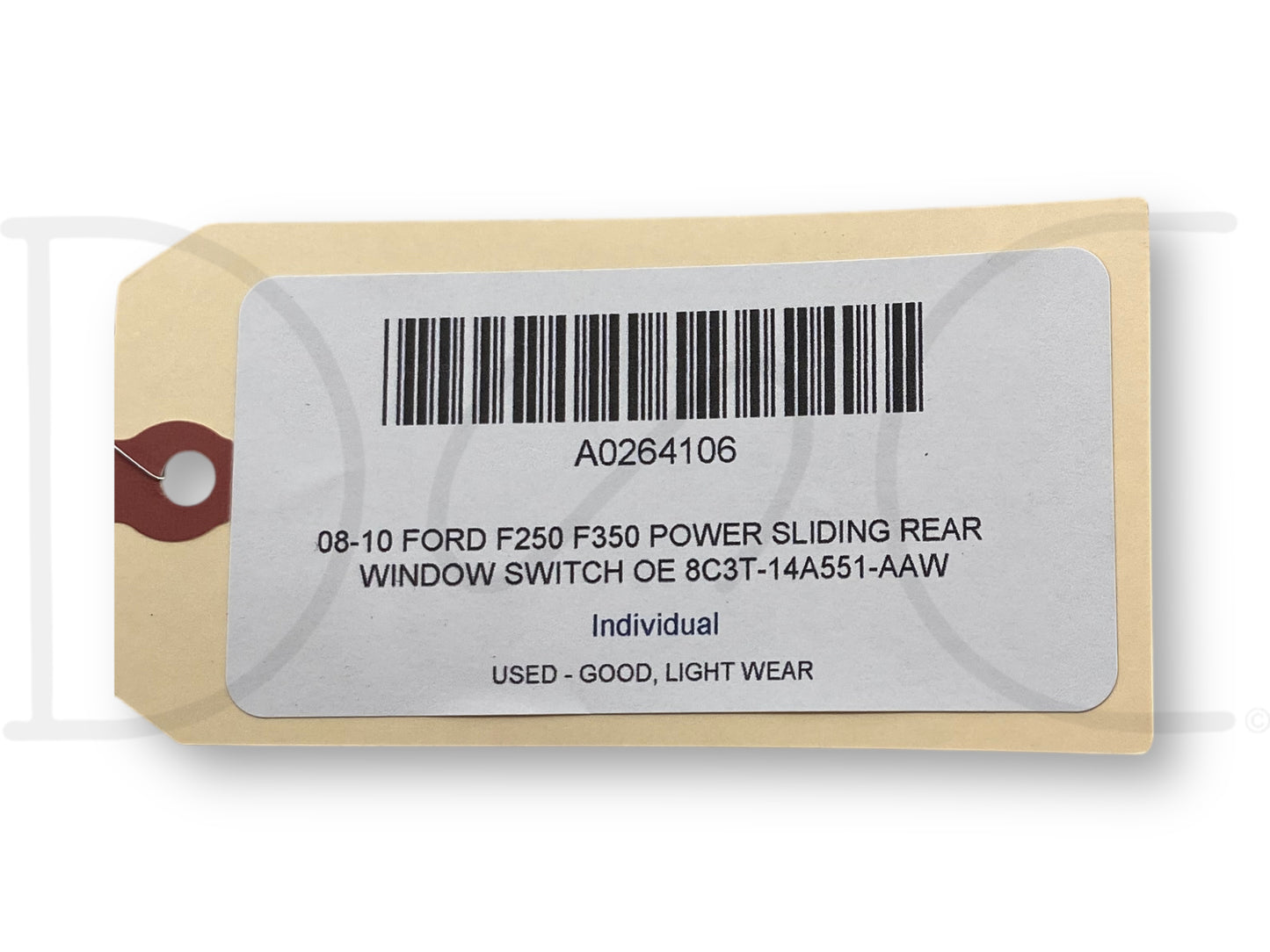 08-10 Ford F250 F350 Power Sliding Rear Window Switch OE 8C3T-14A551-Aaw