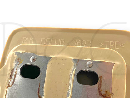 08-10 Ford F250 F350 RH Right Passenger A-Pillar Grab Handle Camel Tan OE