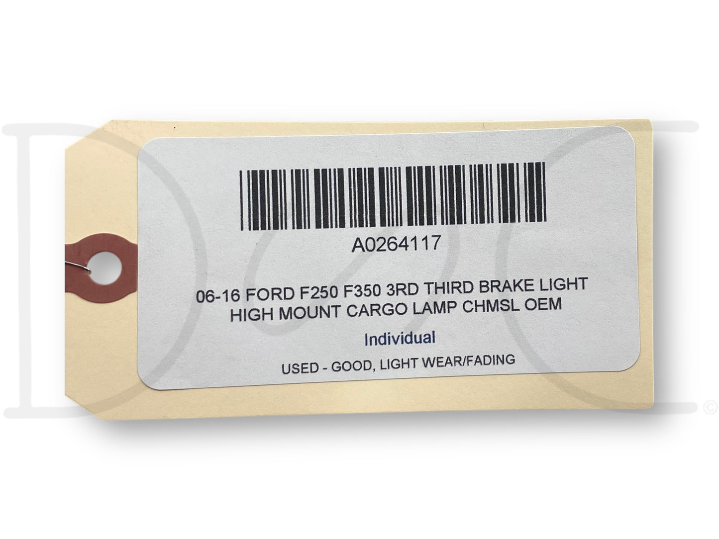06-16 Ford F250 F350 3Rd Third Brake Light High Mount Cargo Lamp CHMSL OEM