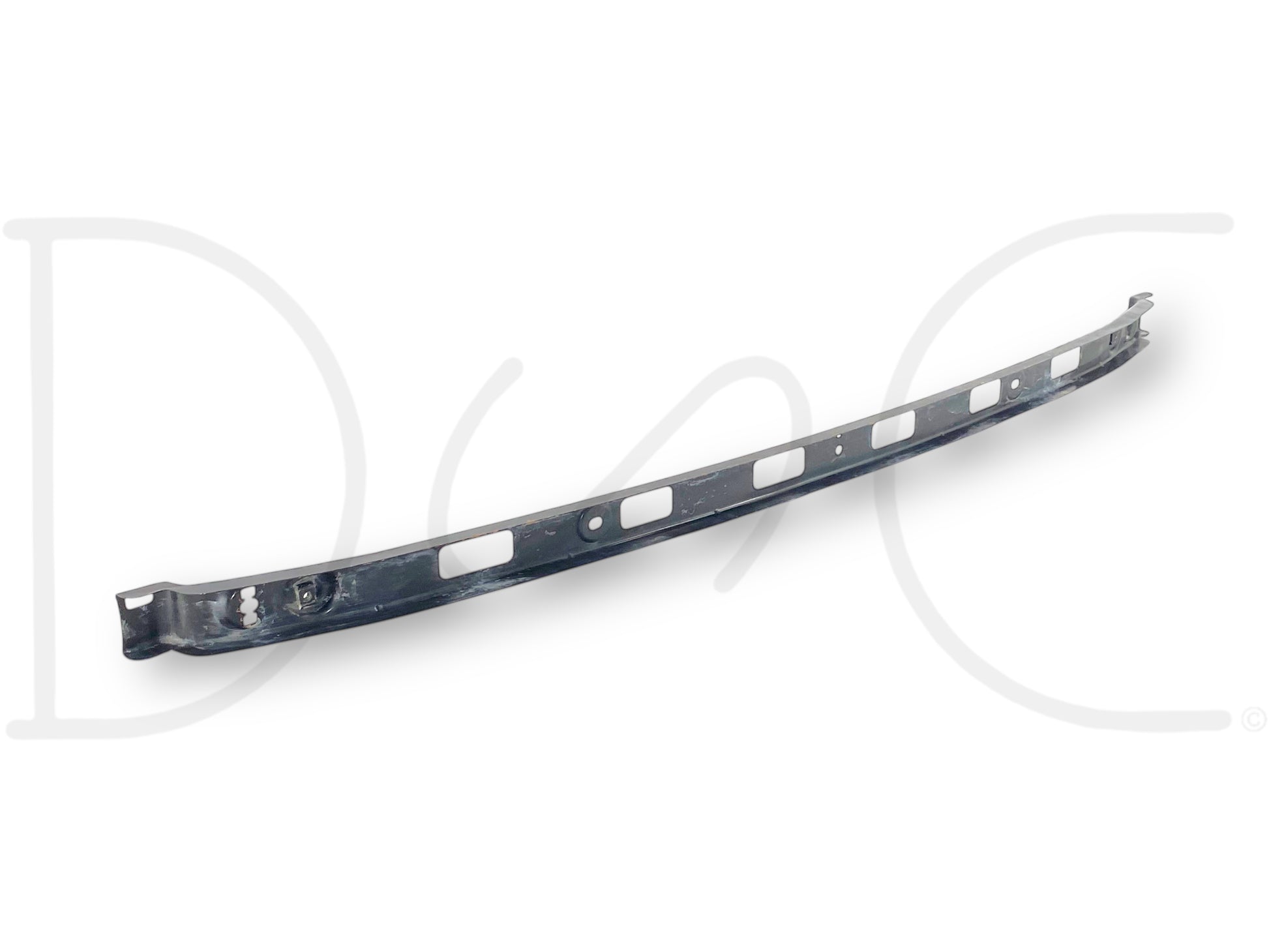 08-10 Ford F250 F350 Front Grill Lower Support Bar Mount Bracket OE, used with good condition and light wear, designed for 2008-2010 Ford F-250, F-350, F-450, and F-550 trucks with 6.4L Powerstroke engine, offers durability and original equipment quality.