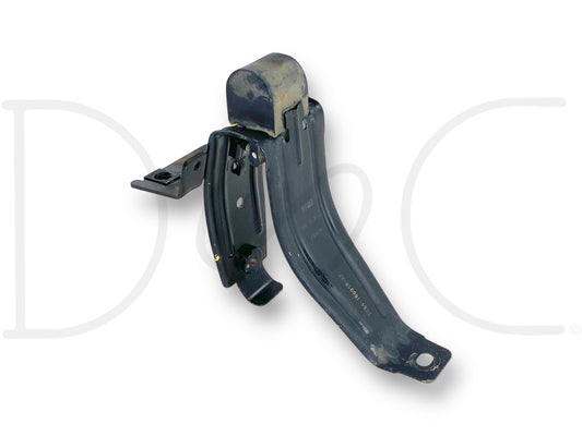 08-10 Ford F250 F350 LH Left Driver Hood Bumper Rest Stop Bracket 7C34-16G016-Af, used with light wear, compatible with 2008-2010 Ford F-250, F-350, F-450, and F-550 trucks, designed for durability in diesel and Super Duty applications.
