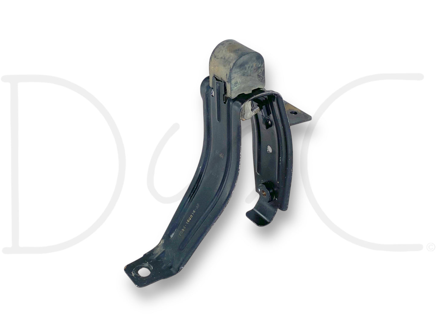 08-10 Ford F250 F350 LH Left Driver Hood Bumper Rest Stop Bracket 7C34-16G016-Af