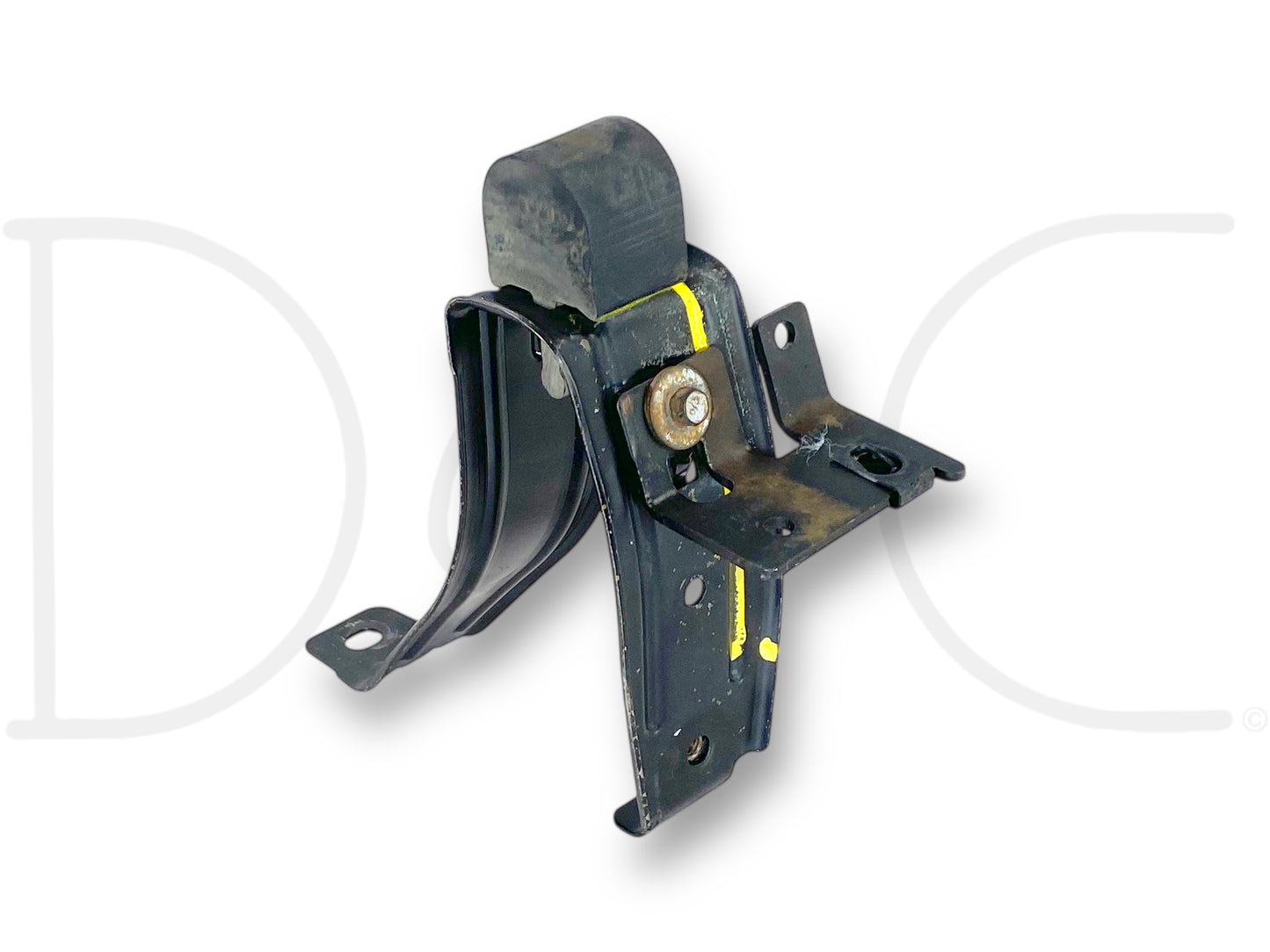 08-10 Ford F250 F350 LH Left Driver Hood Bumper Rest Stop Bracket 7C34-16G016-Af