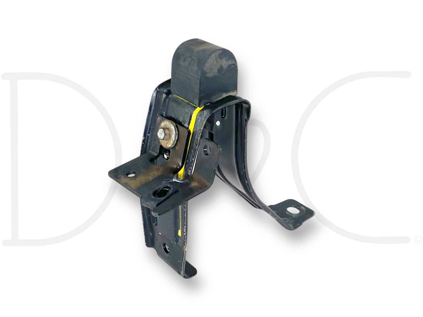 08-10 Ford F250 F350 LH Left Driver Hood Bumper Rest Stop Bracket 7C34-16G016-Af