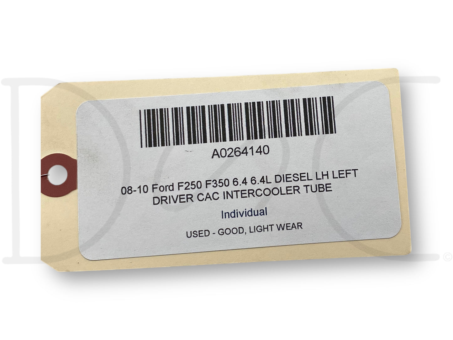 08-10 Ford F250 F350 6.4 6.4L Diesel LH Left Driver CAC Intercooler Tube