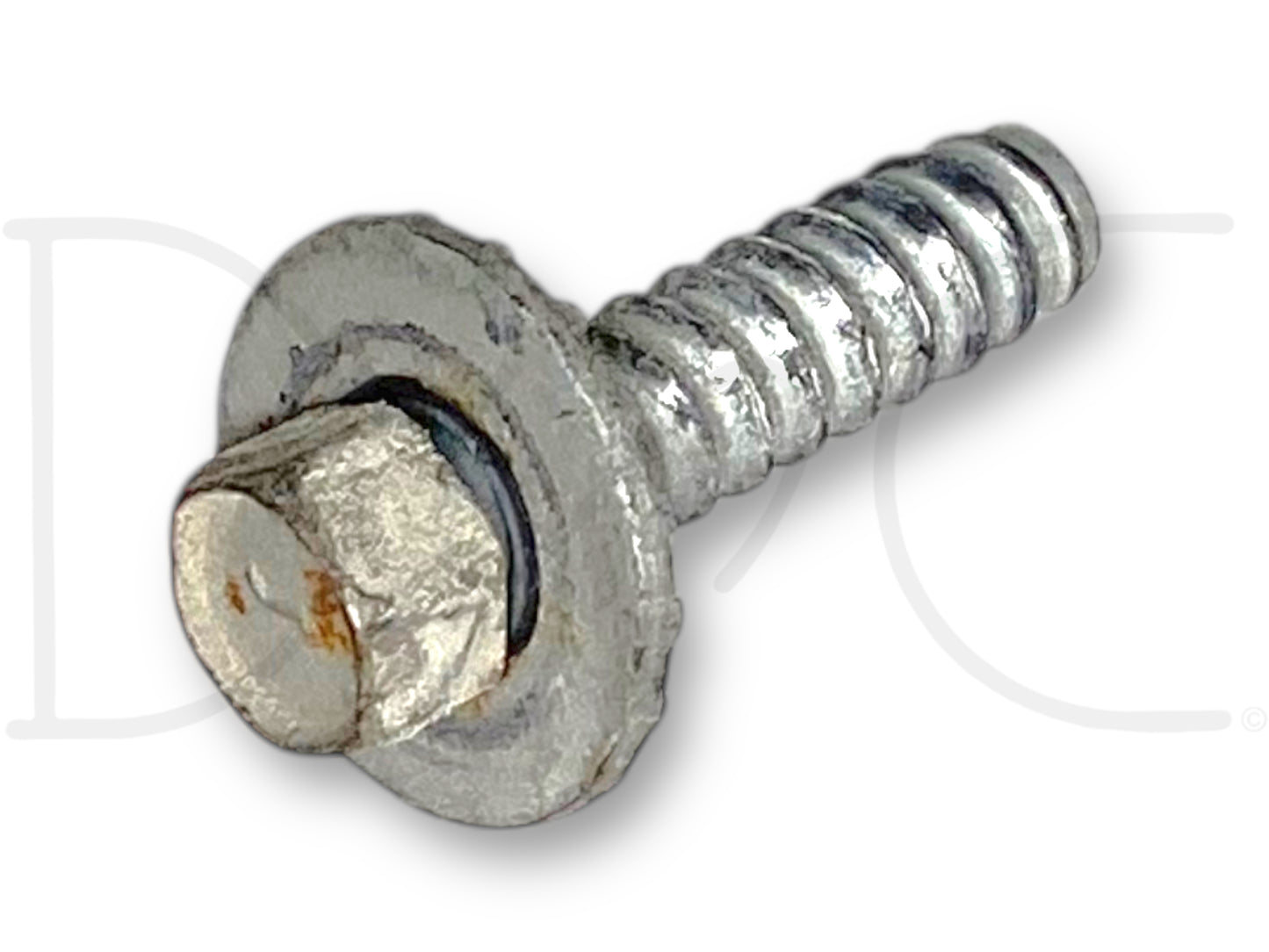 08-16 Ford F250 F350 Front Radiator Cooler Core Support Tie Bar Bolt 1.25" OE, used condition with light wear, compatible with 2008-2016 Ford F-250, F-350, F-450, and F-550 Super Duty trucks, designed for reliable fit and performance in diesel truck applications.