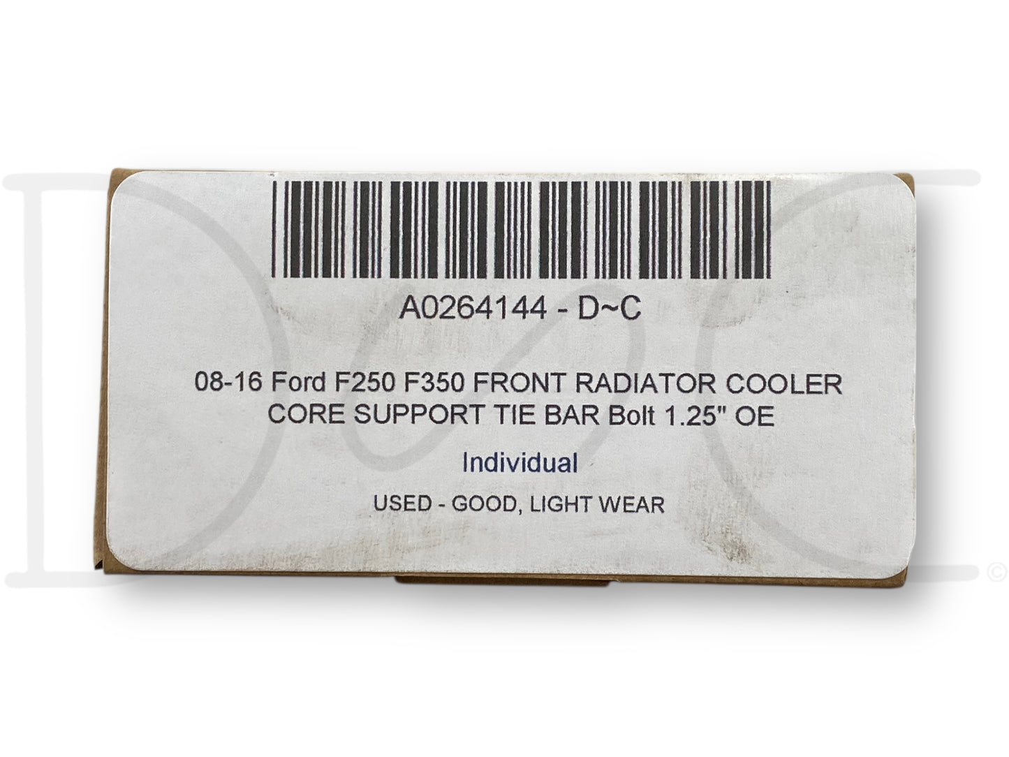 08-16 Ford F250 F350 Front Radiator Cooler Core Support Tie Bar Bolt 1.25" OE