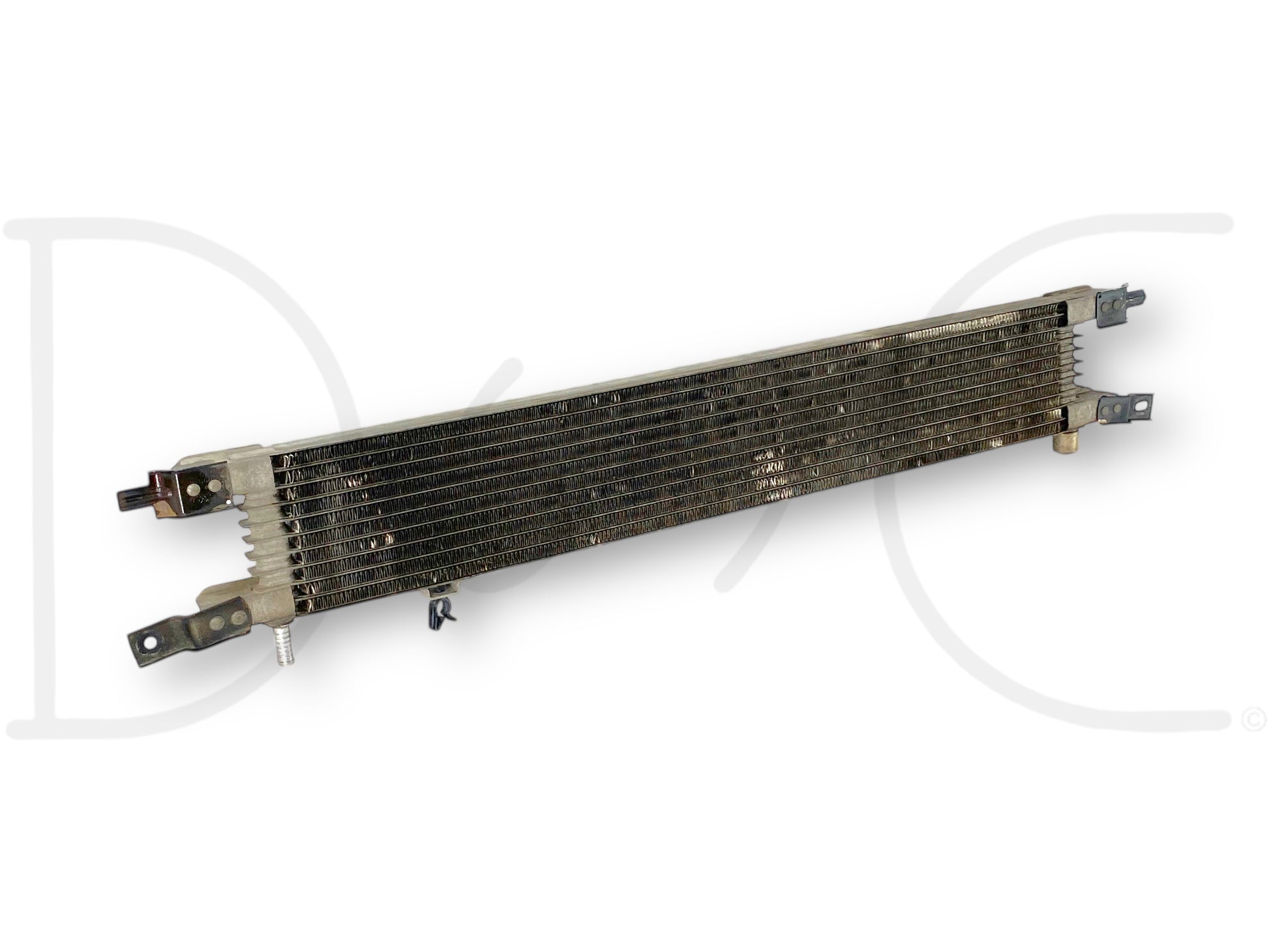 08-10 Ford F250 F350 Auto Transmission Trans Oil Fluid Cooler 8C34-7A095-C used, light wear, removed from 2008 Ford F-250 King Ranch 6.4L diesel 5R110 automatic transmission, compatible with 2008-2010 F-250, F-350, F-450, and F-550 trucks, OEM quality part.