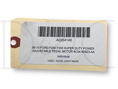 08-10 Ford F250 F350 Super Duty Power Adjustable Pedal Motor 8C34-9D823-Aa