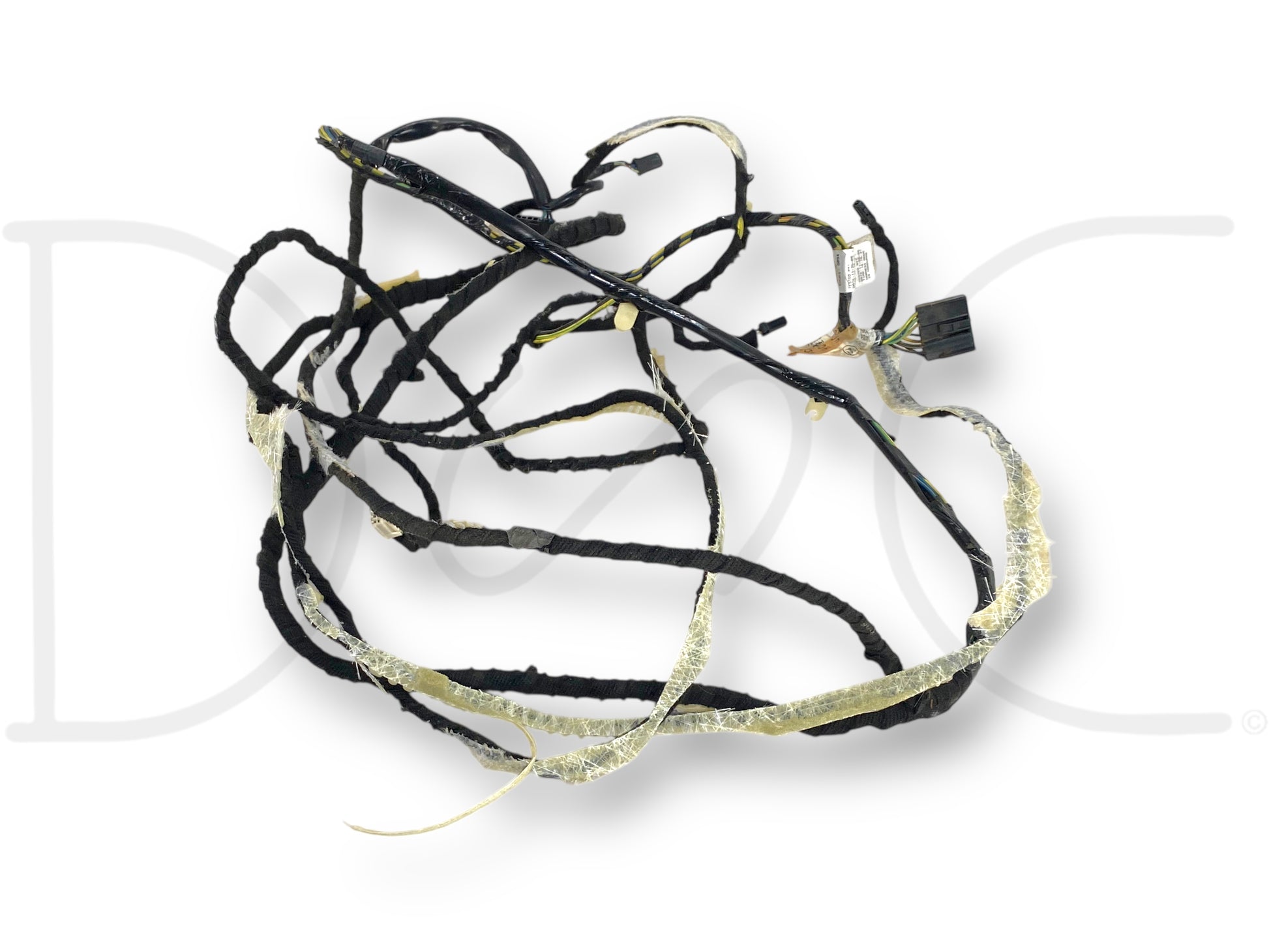 08-10 Ford F250 F350 Ceiling Dome Light Compass Wiring Harness 8C3T-14334-P2604, used wiring harness with light wear, compatible with 2008-2010 Ford F-250, F-350, F-450, F-550 Super Duty models, designed for Powerstroke diesel truck ceiling dome light and compass functions.
