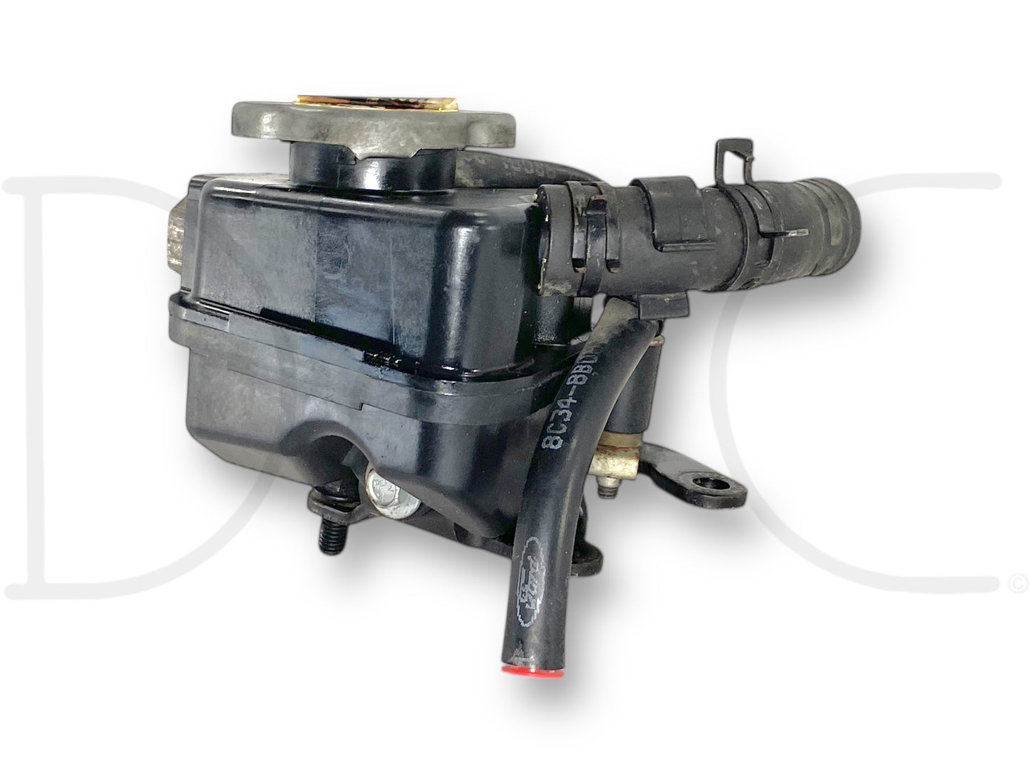 08-10 Ford F250 F350 6.4 6.4L Diesel Fuel Cooler Coolant Reservoir Tank OE