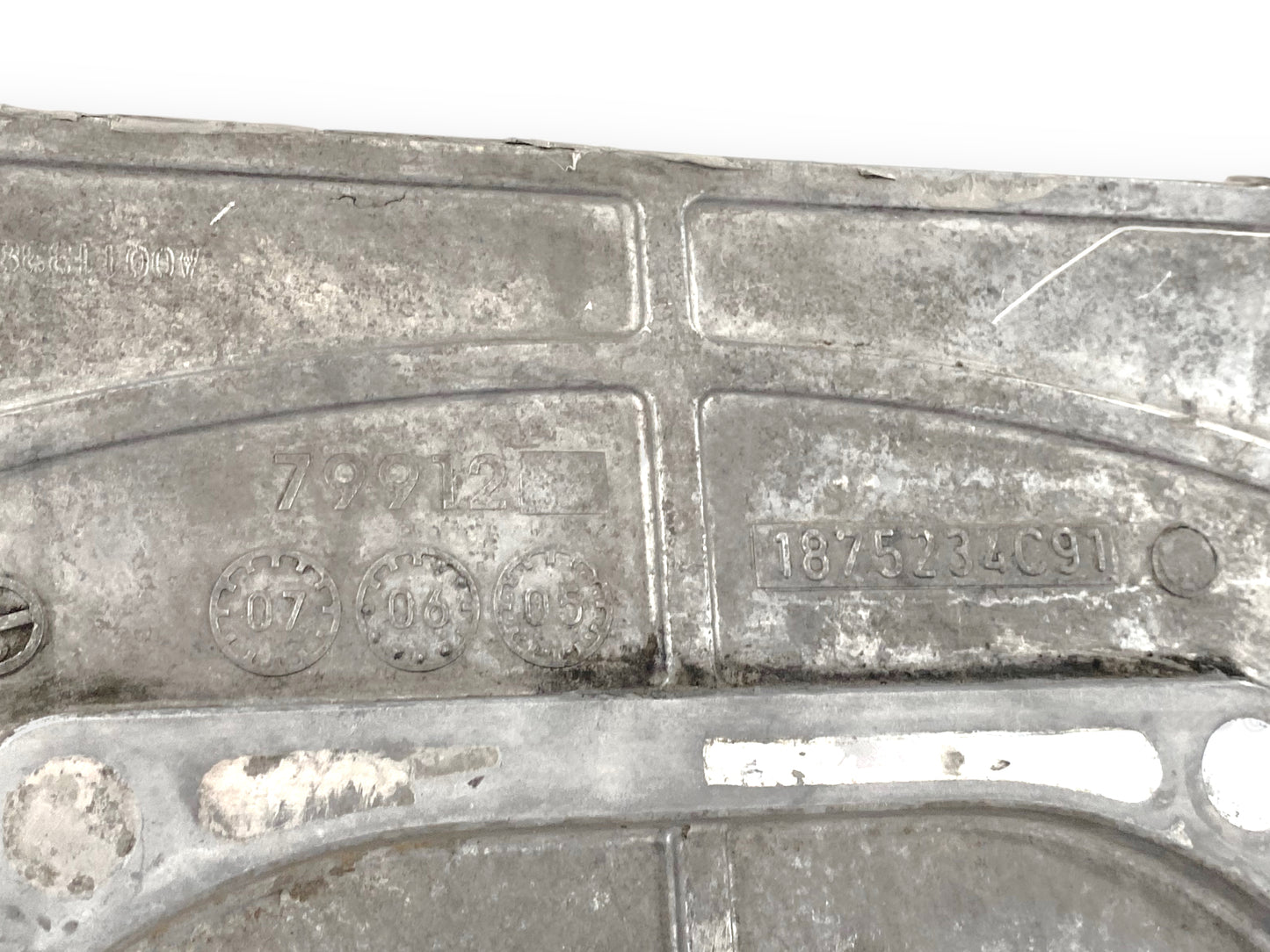 03-10 Ford F250 F350 6.0 6.4 5R110 Auto Trans Rear Engine Adapter Plate OEM