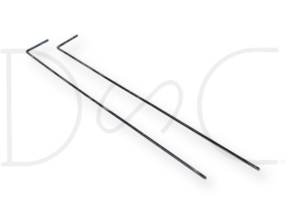 08-16 Ford F250 F350 Tailgate Step Trim Cover Cap Retainer Pin & Spring Set Pins