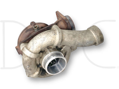 08-10 Ford F250 F350 6.4 6.4L Diesel Low Pressure Turbo Turbocharger 1848301C1 used turbocharger with light wear, compatible with 2008-2010 Ford F-250, F-350, F-450, and F-550 Super Duty trucks, featuring OE quality for reliable diesel engine performance.