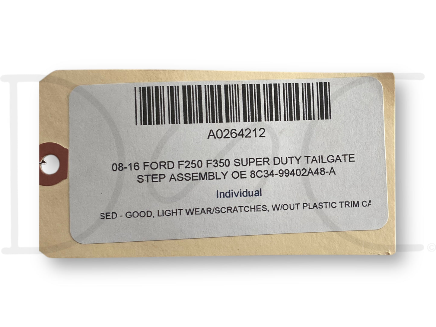 08-16 Ford F250 F350 Super Duty Tailgate Step Assembly OE 8C34-99402A48-A
