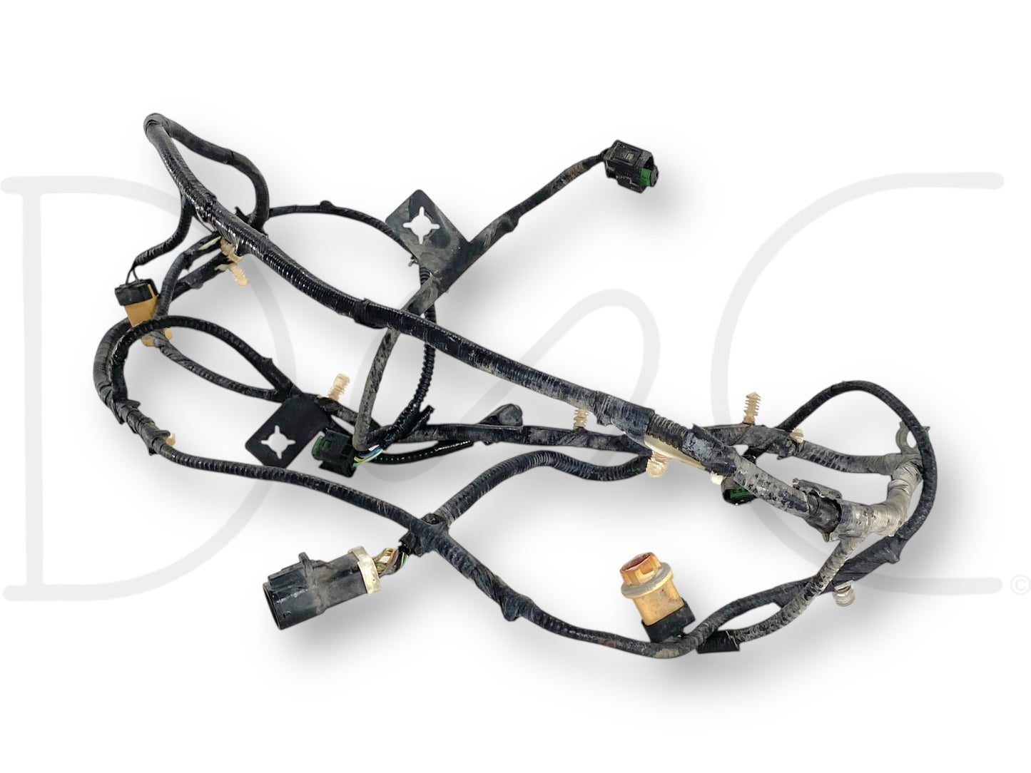 08-10 Ford F250 F350 Rear Bumper License Plate Light Parking Sensor Harness